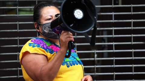 Sixta León, una de las personas galardonadas.