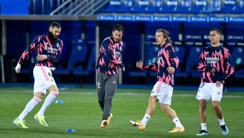Jugadores del Real Madrid