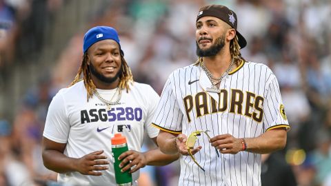 Vladimir Guerrero Jr y Fernando Tatis Jr