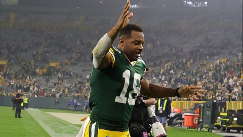 Randall Cobb lleva el número 18 en los Green Bay Packers