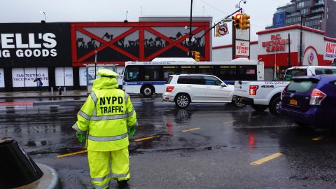 Fuertes lluvias en NYC, octubre 2021.