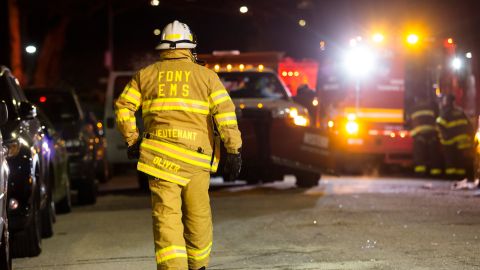 Bomberos en Rockland