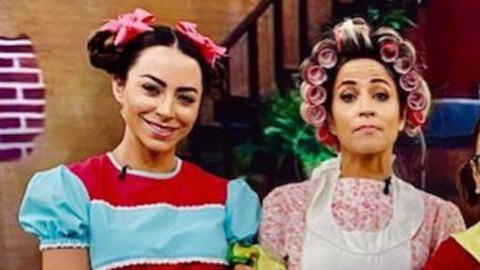 'Despierta América en Domingo' recrea 'La vecindad del Chavo del 8'.
