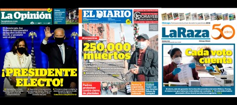 La Opinión, El Diario y La Raza destacaron en las categorías principales de los Premios José Martí de la NAHP.