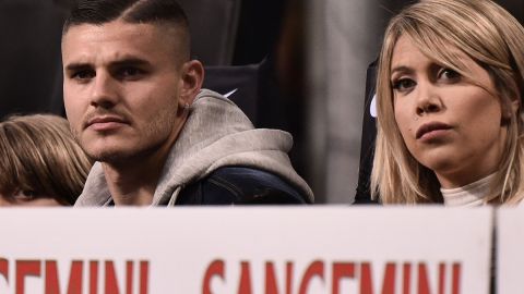 El matrimonio de Icardi con Wanda se realizó en 2014.