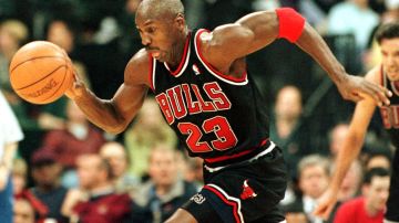Michael Jordan con los Bulls