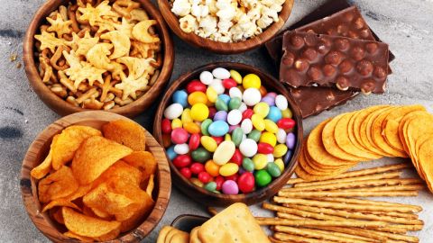Snacks populares Estados Unidos