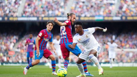 Vinicius es la actual figura del Real Madrid junto a Karim Benzema.