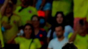 Diego Haro fue el árbitro principal del Colombia vs. Ecuador en Barranquilla.