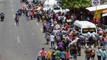 Comisión de DD.HH. de México pide proteger a caravana migrante