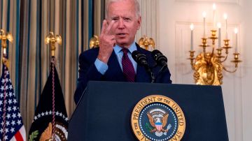 Biden delivers remarks at the White House