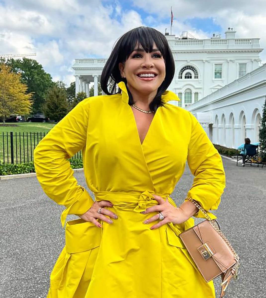 Carolina Sandoval makes her famous White House lunch
