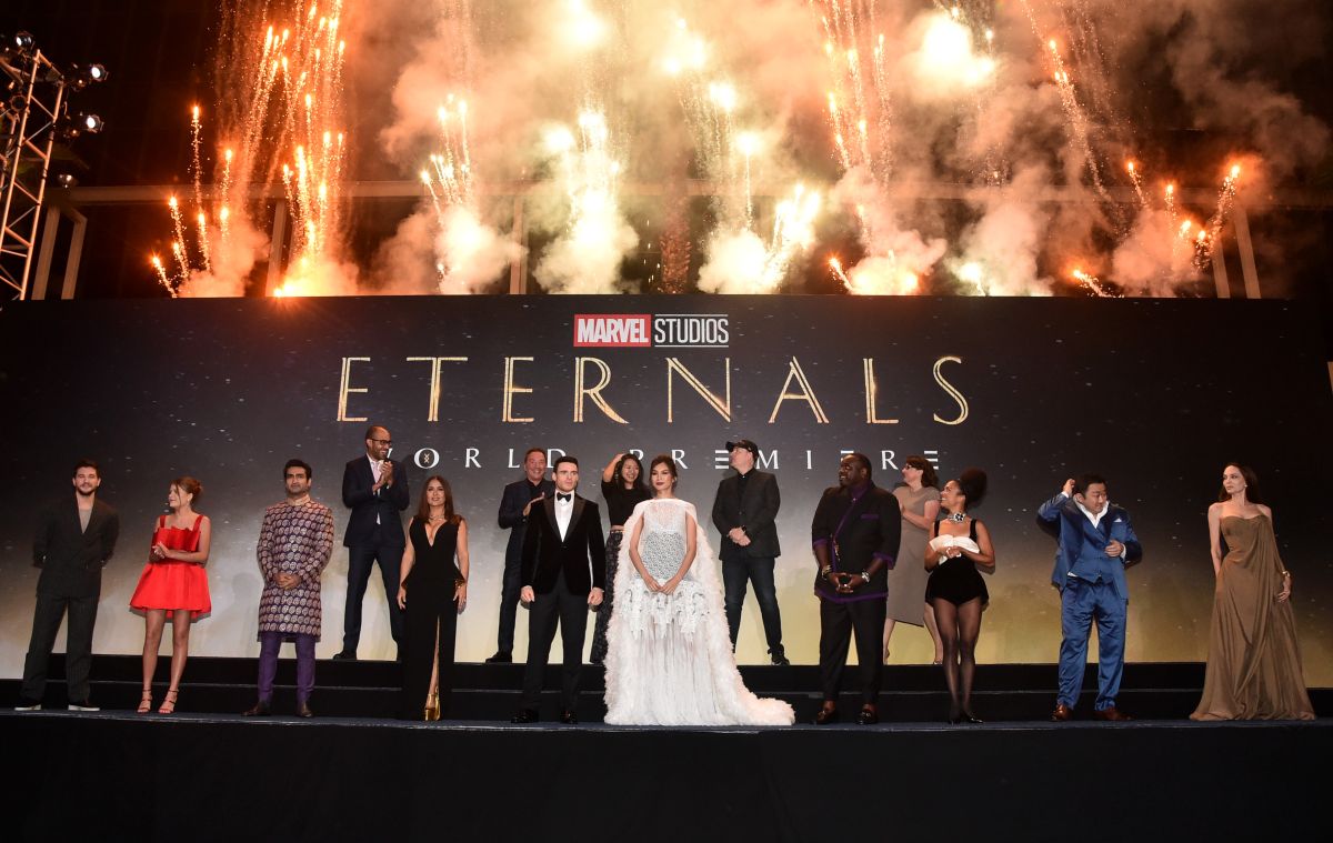 Photos: this was the premiere of the cast of “Eternals” from Marvel Studios held at the Dolby Theater in Los Angeles
