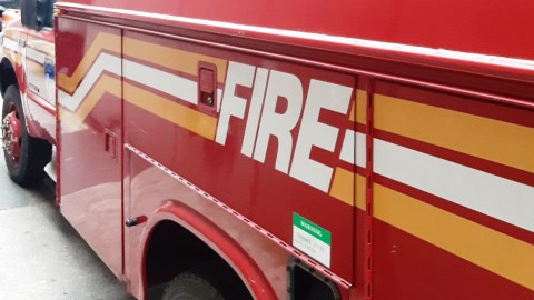 Unidad de emergencia bomberil.