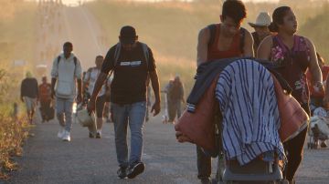 Caravana migrante Mexico