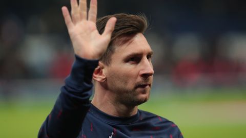 Lionel Messi en el PSG