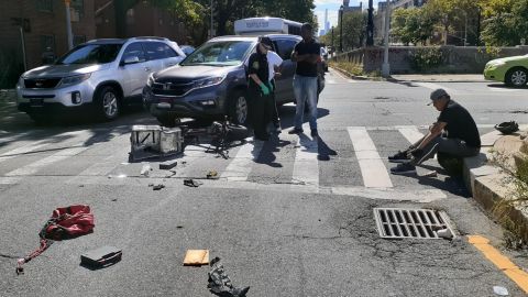 José Manuel Ramírez sufrió un fuerte accidente en septiembre mientras llevaba un delivery