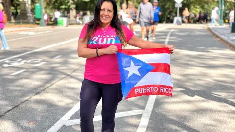 Brenda Cruz asegura sentirse más saludable, física y mentalmente, gracias a formar parte de este grupo de corredores.