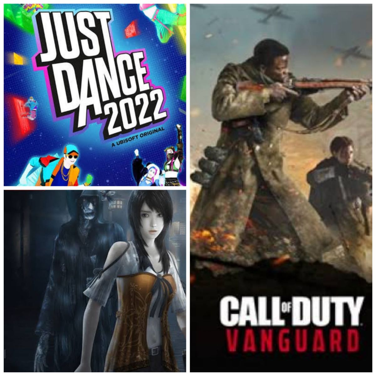Reseña: Call of Duty: Vanguard; Just Dance 2022 y Fatal Frame: Maiden of Black Water
