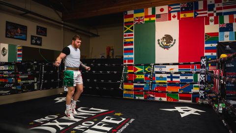 Canelo Alvarez Media Workout