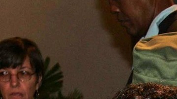 Argentinian ex soccer star Diego Armando