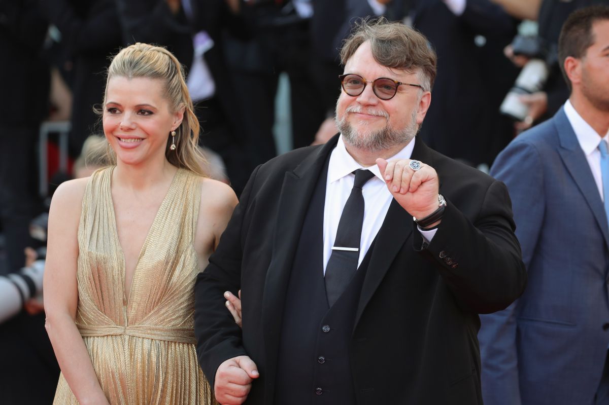 Kim Morgan y Guillermo del Toro.