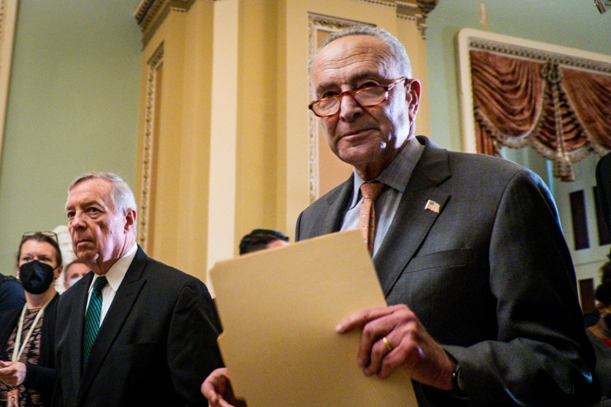 El senador Schumer enlistó las prioridades de los demócratas en el Senado.