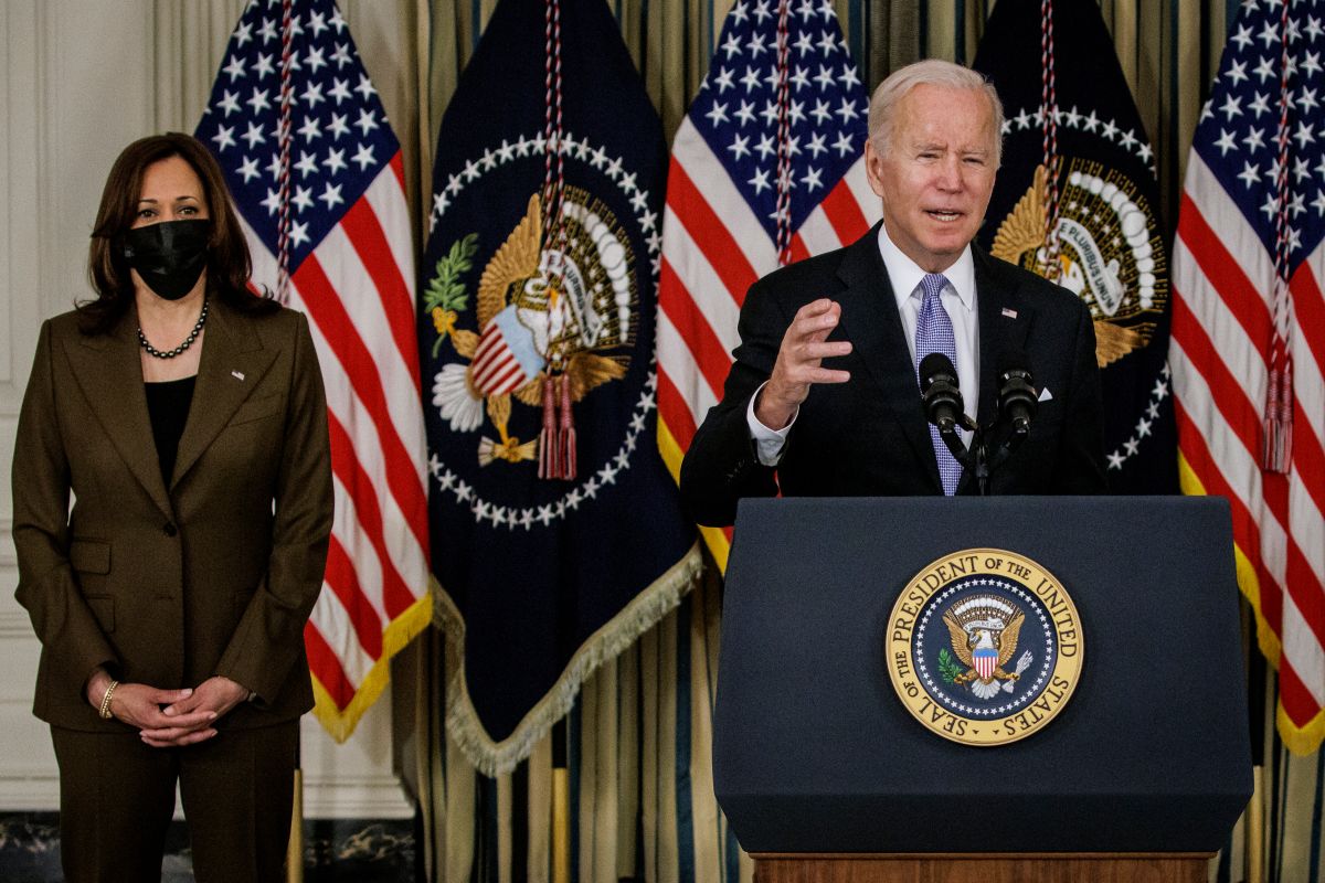 El presidente Joe Biden y la vicepresidenta Kamala Harris.