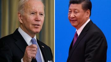 Los presidentes Joe Biden y Xi Jinping.