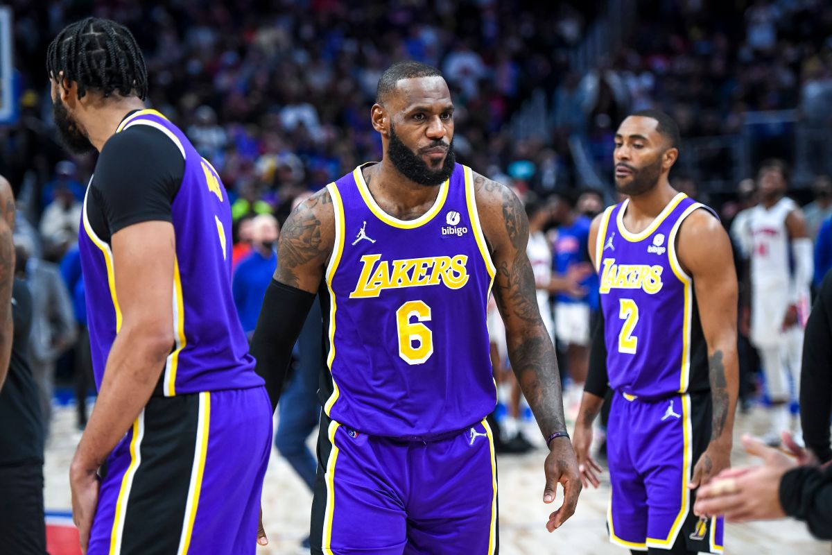 Los Angeles Lakers derrotaron 116-121 a los Detrot Pistons.