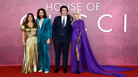 Salma Hayek, Jared Leto, Adam Driver y Lady Gaga.