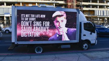 Justin Bieber en polémica por concierto en Arabia Saudí.