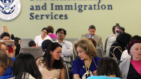 USCIS Processes Immigrant Applications For U.S. Citizenship