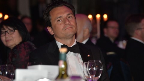 Emilio Lozoya before the dinner on Day 1 at the International New York Times/Energy Intelligence Oil & Money Conference at Dorchester Hotel on October 29, 2014 in London, England. (Photo by Anthony Harvey/Getty Images for The New York Times)
