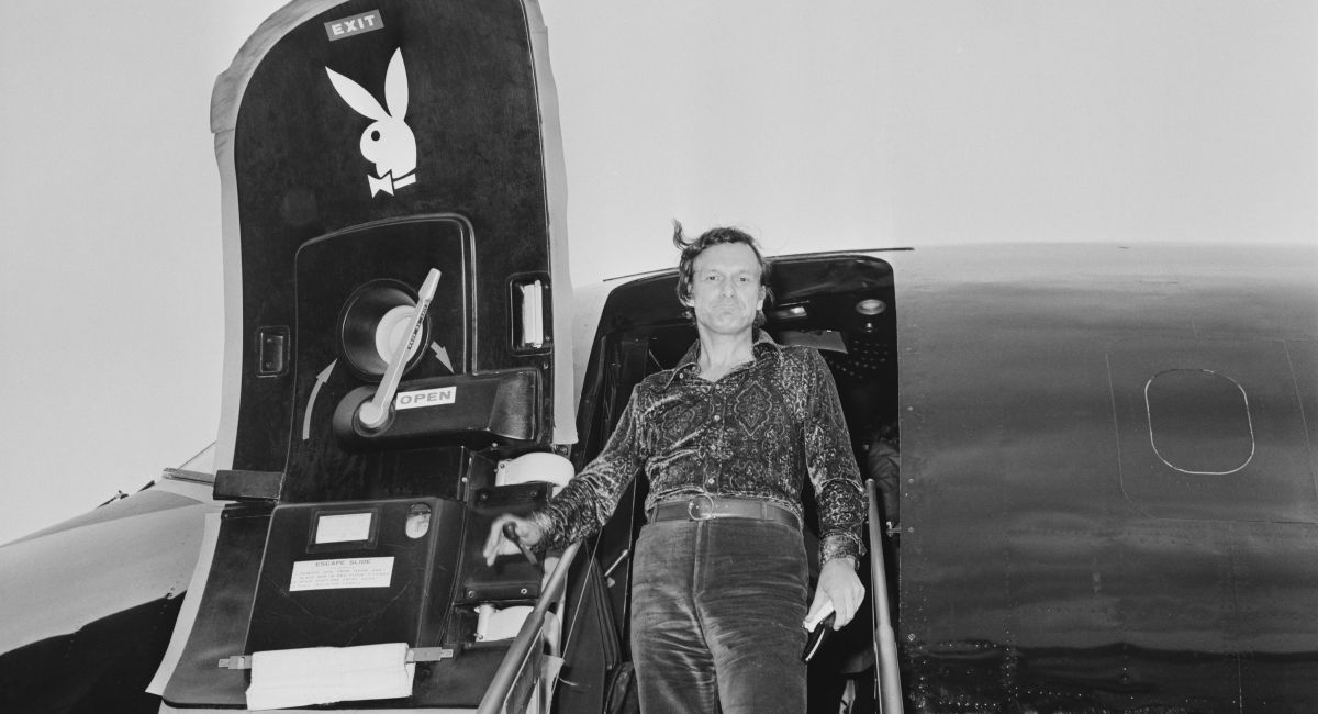 Hugh Hefner compró el avión "Big Bunny" en 1970 y voló por última vez en 1975
