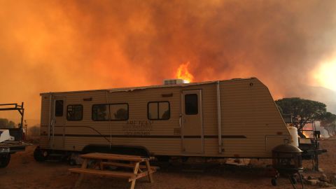 Incendio de un trailer