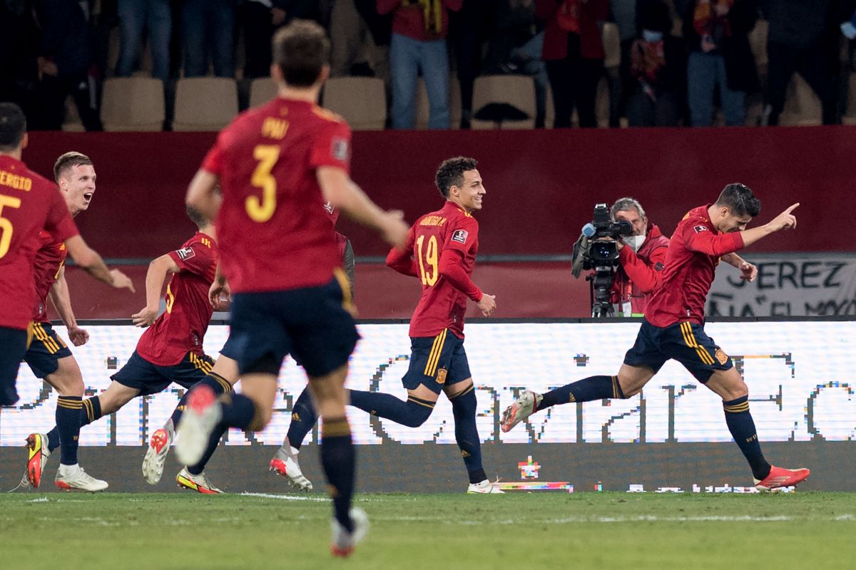 Morata le dedicó su gol a Miguel Ángel mostrando una estrella.