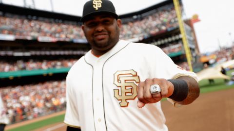 Pablo Sandoval es el jugador activo con más anillos de Serie Mundial