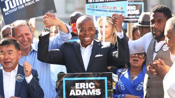 Eric Adams, nuevo alcalde de NYC desde el 1 de enero 2022.