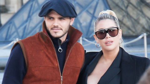 Wanda Nara y Mauro Icardi.