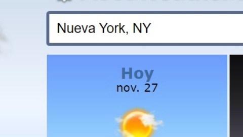 Pronóstico de sábado y domingo.