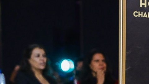 Salma Hayek recibe su estrella en el Paseo de la Fama de Hollywood.