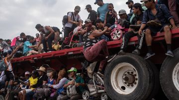 Caravana migrante Veracruz
