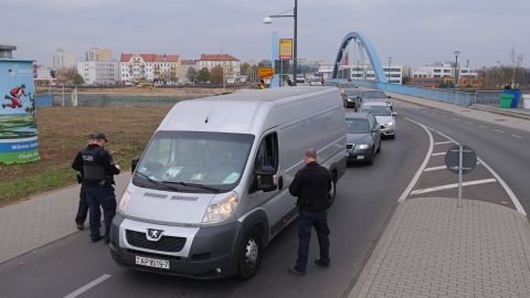 Frontera entre Alemania y Bielorrusia.