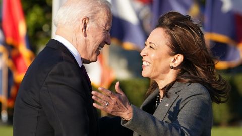 Joe Biden y Kamala Harris.