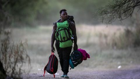 Migrantes en México.