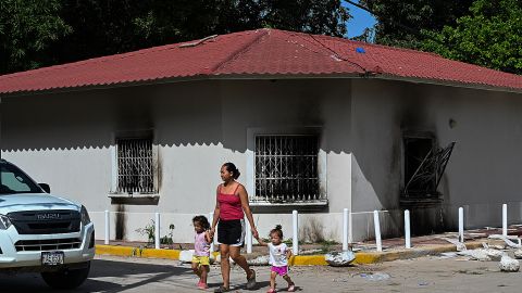 Mujer en Honduras.