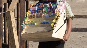 Viral niña vende dulces idiomas