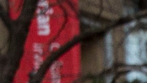 Enfermeras protestaron frente al Hospital New York Presbyterian Columbia este 17 de noviembre