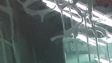 Cabina de NYPD en el Metro de Nueva York.